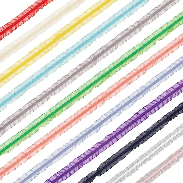 30 Yards 12 Colors Chinlon Elastic Lace Trim