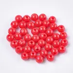 Opaque Plastic Beads