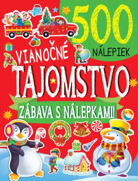 Vianočné tajomstvo (Zábava so samolepkami (150 nálepiek)) - kniha z kategorie Omalovánky, vystřihovánky, papír