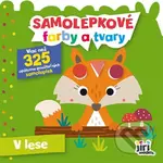 Samolepkové farby a tvary pre najmenších: (zvieratká) V lese - kniha z kategorie Omalovánky, vystřihovánky, papír