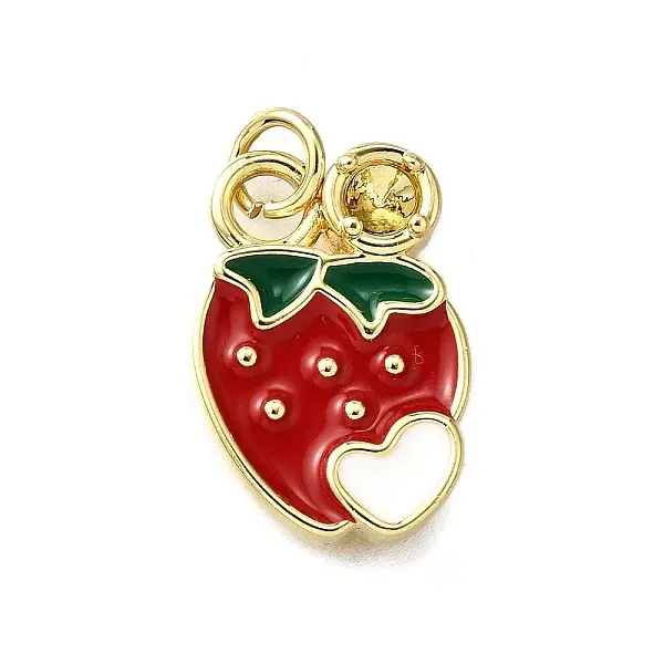 Brass Enamel Pendants