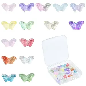 15 Styles Transparent Glass Beads