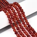 Dyed Natural White Jade Beads Strands