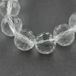 Transparent Glass Bead Strands