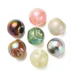 UV Plating Rainbow Iridescent Acrylic Beads