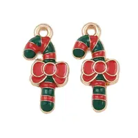 Christmas Alloy Enamel Pendants