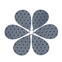 430 Stainless Steel Filigree Pendants