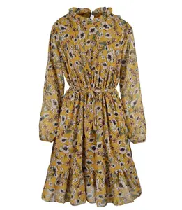 Pri Beautiful stylish dress with a meadow peplum