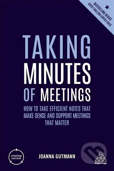 Taking Minutes of Meetings - Joanna Gutmann - kniha z kategorie Byznys a management