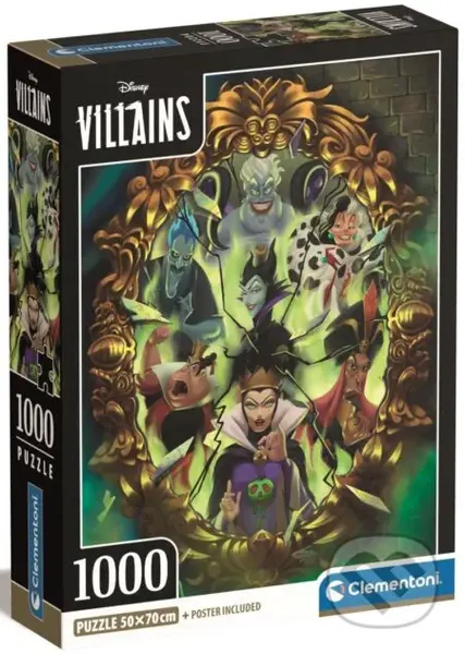 Puzzle Disney: Villains - puzzle z kategorie Disney