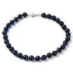 Star Cut Round Natural Jade(Dyed & Heated) Beaded Necklaces for Women