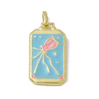 Alloy Enamel Pendants