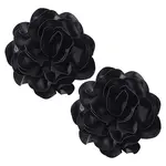 Polyester Flower Brooches