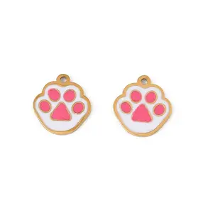 304 Stainless Steel Enamel Charms