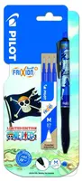 PILOT FriXion Ball Plus One Piece + náplne 3 ks, BL, modrá
