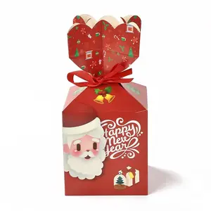 Christmas Theme Paper Fold Gift Boxes
