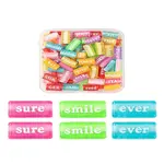 100Pcs Transparent Acrylic Beads