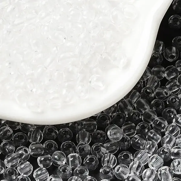 Transparent acrylic beads