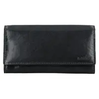 Dámská kožená peněženka Lagen Ebony - černá