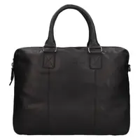 Pánská kožená taška na notebook The Chesterfield Brand Lorenc - černá