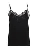 SOAKED IN LUXURY Top 'CLARA'  čierna