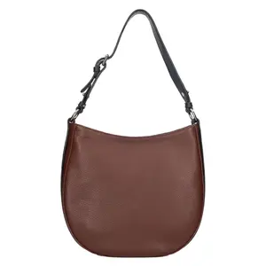 Dámska kožená kabelka Gianní Conti Amanda - hnedá