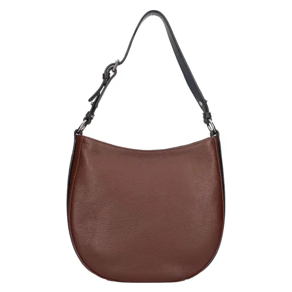 Dámska kožená kabelka Gianní Conti Amanda - hnedá