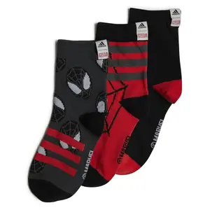 adidas Marvel Spider-Man Crew Socks 3 Pairs XS