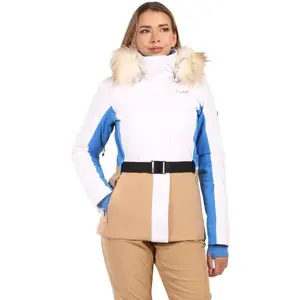 KILPI CARRIE Dámska lyžiarska bunda, biela, veľkosť