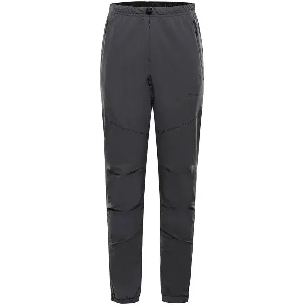 ALPINE PRO HURF 2 Pánske softshellové nohavice, sivá, veľkosť