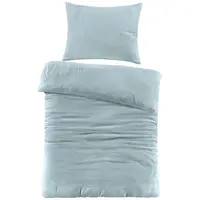 Novel OBOUSTRANNÉ POVLEČENÍ, renforcé, mušelín, šalvějově zelená, 140/200 cm