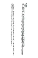 Stříbrné náušnice Michael Kors