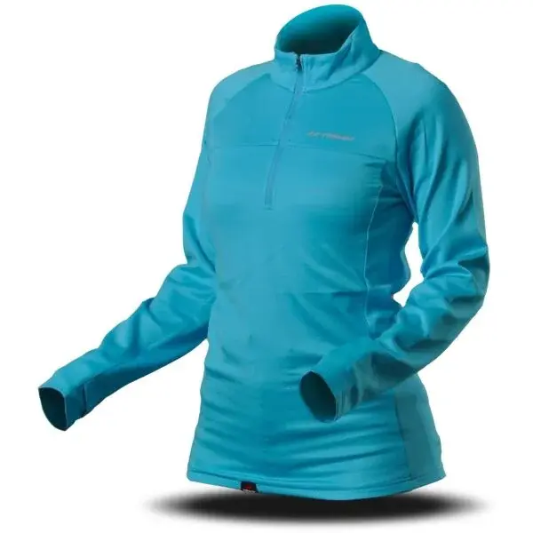 TRIMM CUBE LADY Dámska mikina, modrá, veľkosť