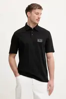 Bavlněné polo tričko Armani Exchange