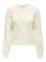 ONLY Sveter 'ONLGeenas'  biela ako vlna