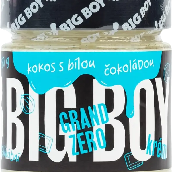 BIG BOY ® Grand Zero s kokosem a bílou čokoládou 250 g