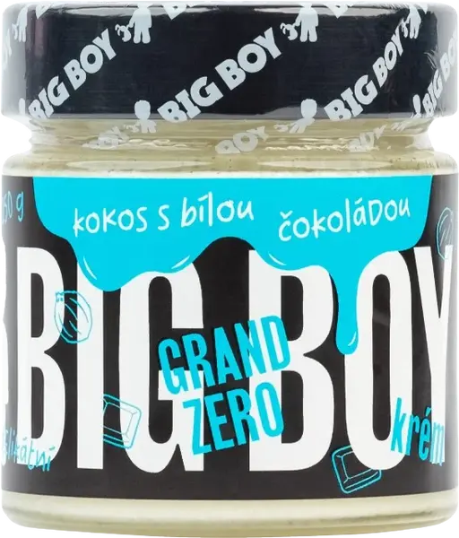 BIG BOY ® Grand Zero s kokosem a bílou čokoládou 250 g
