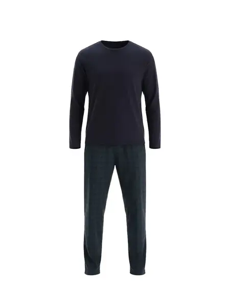 Dagi Dlhé pyžamo  námornícka modrá / jedľová