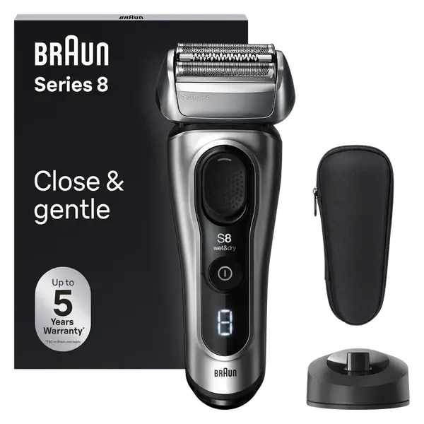 BRAUN Series 8 8517s Elektrický holicí strojek s nabíjecím stojánkem