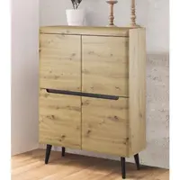 Úložná skříňka Nordi, dub artisan