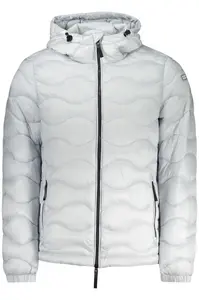 Pánska prešívaná bunda s kapucňou