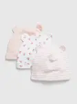 GAP Baby čepice s oušky, 3ks - Holky
