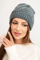 Dámská zimní čepice Kesi K441 grafitová