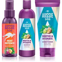 Aussie SOS Sooth & Hydrate intenzivní hydratační sada na vlasy