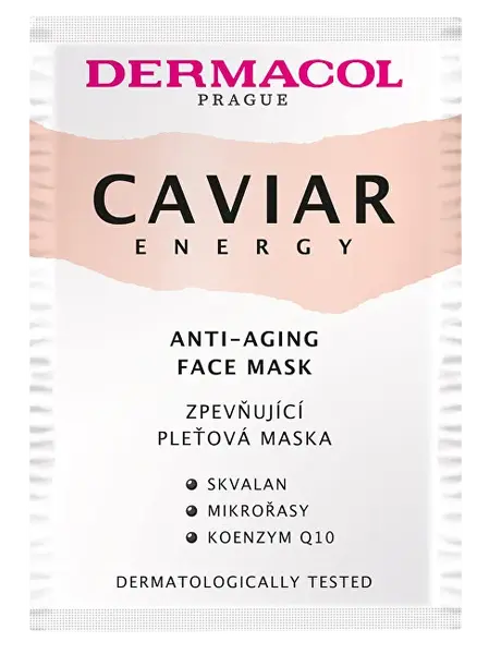 DERMACOL Caviar energy pleťová maska 2 x 8 ml