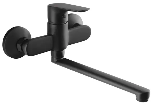 Aqualine Lotta - Dřezová baterie, matná černá LT642B