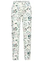 s.Oliver Pyžamové nohavice  svetlomodrá / tmavozelená / pastelovo oranžová / biela