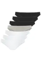 VIVANCE Nohavičky  sivá melírovaná / čierna / biela