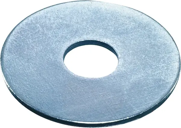 Dresselhaus Podložky pod šrouby ploché, různé rozměry, pozink, sady 100 ks Varianta: M6 ploché. 6.4x20 mm