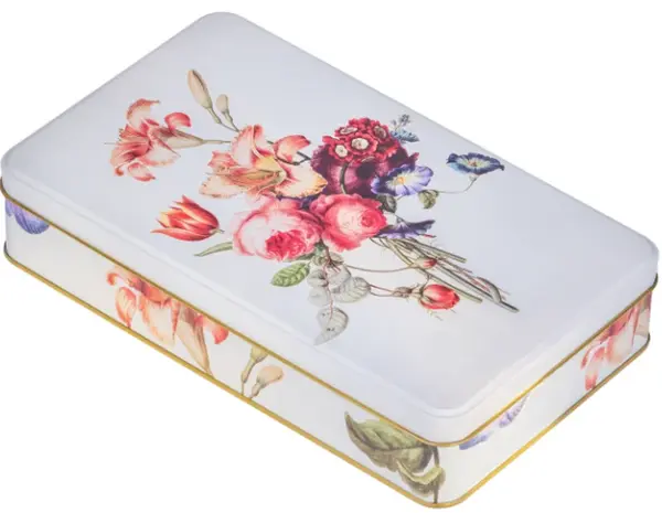 Plechová dóza Květomluva - Kateřina Winterová collection - Kateřina Winterová